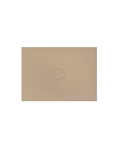 Bette BetteAir Duschfliese 7357-425 1400 x 1000 mm, greige, Rechteck, glasierter Titan-Stahl