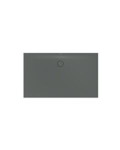 Bette BetteFloor Side zone de douche 3393-403PLUS 150x90cm, glaçure, fumée