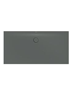 Bette BetteFloor Side zone de douche 3375-403 160x80cm, fumée