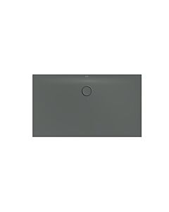 Bette BetteFloor Side zone de douche 3379-403 140x80cm, fumée