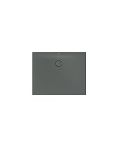 Bette BetteFloor Side zone de douche 3388-403AE 100x80cm, antidérapant / Pro , fumée