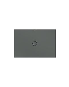 Bette BetteFloor 1681-403PLUS, T1 120x80cm, glaçure, Mini -support de baignoire, fumé
