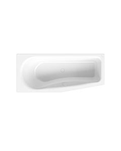 Bette BetteLuna bathtub 2760-038 natura, 170x75x45cm, sloping foot end on the right