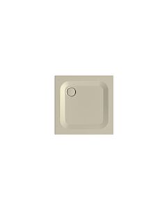 Bette BetteUltra Duschwanne 1589-422AE 85x85x2,5cm, Antirutsch/Pro, beige