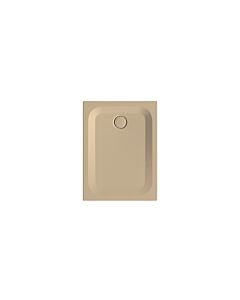 Bette BetteUltra douche 1650-003T 100x75x2.5cm, support de baignoire, bahama beige