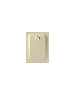 Bette BetteUltra Duschwanne 1650-441T 100x75x2,5cm, Wannenträger, cream