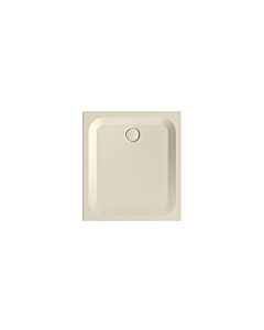 Bette BetteUltra douche 1660-001AE 100x90x2.5cm, antidérapant / Pro , pergamon
