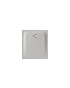 Bette BetteUltra shower tray 1660-410AE 100x90x2.5cm, anti-slip / Pro , silver
