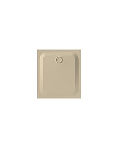 Bette BetteUltra shower tray 1660-424AE 100x90x2.5cm, anti-slip / Pro , sand