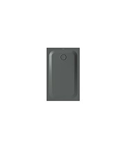Bette BetteUltra Duschwanne 1670-403T 120x75x3,5cm, Wannenträger, smoke