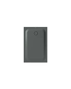 Bette BetteUltra Duschwanne 1680-403AE 120x80x3,5cm, Antirutsch/Pro, smoke