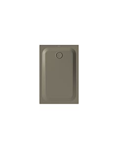 Bette BetteUltra Duschwanne 1680-404T 120x80x3,5cm, Wannenträger, graphite