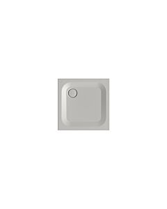 Bette BetteUltra shower tray 5529-410AE 75x75x2.5cm, anti-slip / Pro , silver