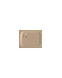 Bette BetteUltra Duschwanne 5709-425T 90x70x2,5cm, Wannenträger, greige