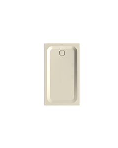 Bette BetteUltra Duschwanne 5804-001T 140x80x3,5cm, Wannenträger, pergamon