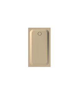 Bette BetteUltra shower tray 5804-003T 140x80x3.5cm, tub support, bahama beige