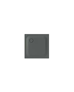 Bette BetteUltra douche 5830-403AE 80x80x2.5cm, antidérapant / Pro , fumée