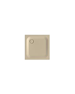 Bette BetteUltra shower tray 5830-424AE 80x80x2.5cm, anti-slip / Pro , sand