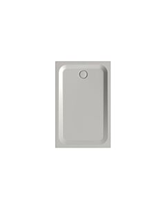 Bette BetteUltra shower tray 5834-410T 140x90x3.5cm, tray support, silver