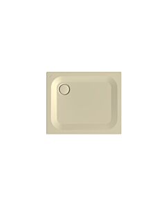 Bette BetteUltra shower tray 5840-441T 90x75x2.5cm, tub support, cream