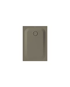 Bette BetteUltra Duschwanne 5879-404AE 100x70x2,5cm, Antirutsch/Pro, graphite