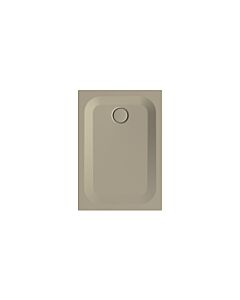 Bette BetteUltra Duschwanne 5879-415T 100x70x2,5cm, Wannenträger, cashmere