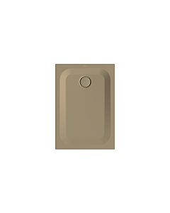 Bette BetteUltra Duschwanne 5879-417T 100x70x2,5cm, Wannenträger, hazel
