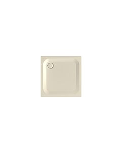 Bette BetteUltra Duschwanne 5930-001AE 90x90x2,5cm, Antirutsch/Pro, pergamon