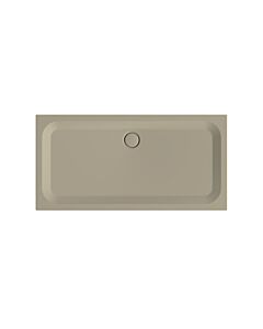 Bette BetteUltra Duschwanne 5955-415AE 160x80x3,5cm, Antirutsch/Pro, cashmere