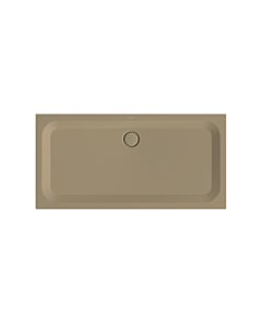 Bette BetteUltra shower tray 5955-417AE 160x80x3.5cm, anti-slip / Pro , hazel