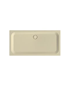 Bette BetteUltra Duschwanne 5955-441AE 160x80x3,5cm, Antirutsch/Pro, cream