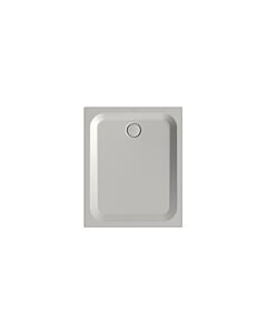 Bette BetteUltra Duschwanne 8630-410T 110x90x3,5cm, Wannenträger, silver