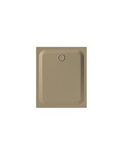 Bette BetteUltra shower tray 8660-417AE 120x100x3.5cm, anti-slip / Pro , hazel