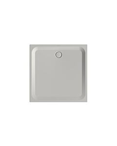 Bette BetteUltra shower tray 8720-410AE 120x120x3.5cm, anti-slip / Pro , silver