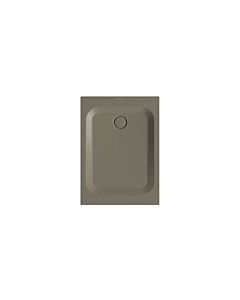 Bette BetteUltra shower tray 8729-404T 110x80x3.5cm, tray support, graphite