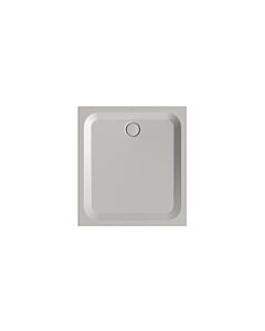 Bette BetteUltra douche 8737-410AE 110x100x3,5cm, antidérapant / Pro , argent