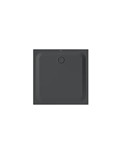 Bette BetteUltra Duschwanne 8743-400AE 110x110x3,5cm, Antirutsch/Pro, raven