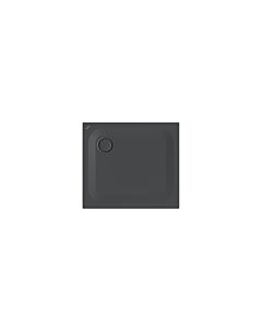 Bette BetteUltra Duschwanne 8750-400AE 90x80x2,5cm, Antirutsch/Pro, raven