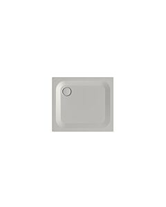 Bette BetteUltra Duschwanne 8750-410AE 90x80x2,5cm, Antirutsch/Pro, silver