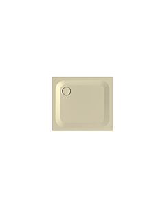 Bette BetteUltra douche 8750-441PLUS 90x80x2,5cm, glaçure, crème