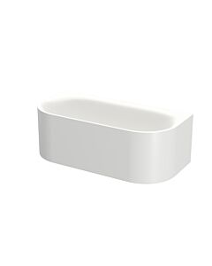 Bette BetteLux Oval Silhouette bath 3415-440CWVVS snow, 170x80x45cm, free-standing