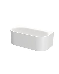 Bette BetteLux Oval silhouette baignoire 3415-287CWVVS starwhite, 170x80x45cm, à poser