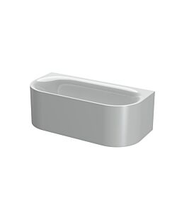 Bette BetteLux Oval silhouette baignoire 3415-002CWVVS manhattan, 170x80x45cm, à poser