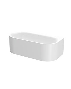 Bette BetteLux Oval Silhouette Badewanne 3416-000CWVVS weiß, 180x85x45cm, freistehend