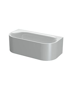 Bette BetteLux Oval silhouette baignoire 3416-002CWVVS manhattan, 180x85x45cm, à poser