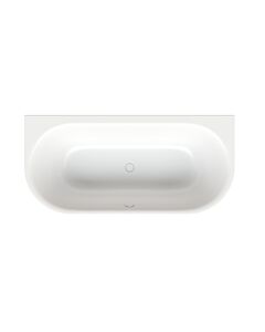 Bette BetteLux Oval silhouette bathtub 3416-004CWVVS noble white, 180x85x45cm, free-standing