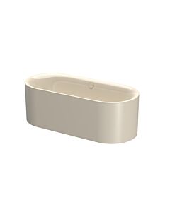 Bette BetteLux Oval Silhouette Badewanne 3465-001CFXXS pergamon, 170x75x45cm, freistehend