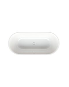 Bette BetteLux Oval Silhouette Badewanne 3465-004CFXXS edelweiß, 170x75x45cm, freistehend
