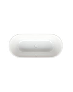 Bette BetteLux Oval Silhouette Badewanne 3465-000CFXXS weiß, 170x75x45cm, freistehend