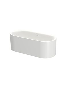 Bette BetteLux Oval Silhouette bath 3465-440CFXXS snow, 170x75x45cm, free-standing